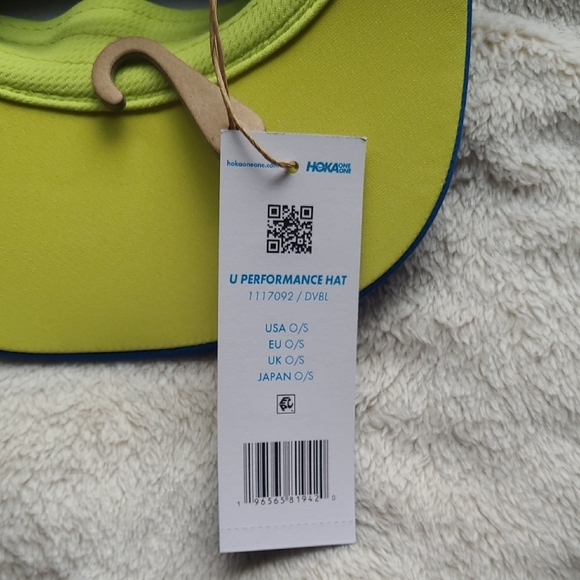 Hoka Vibrant Blue Running Cap - Picture 2 of 4